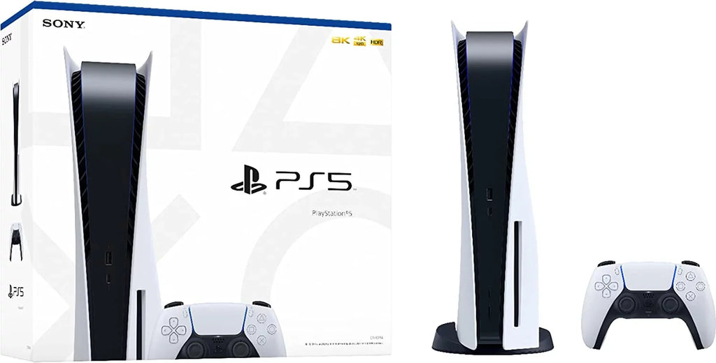Playstation 5  PS5 Disc Version Gaming Console - x86-64-AMD Ryzen Zen 8 Cores CPU, AMD Radeon RDNA, 4K UHD Blu-Ray, 16GB GDDR6 Memory, Ultra-High Speed 825GB SSD, WiFi 6, BT 5.1, Ethernet