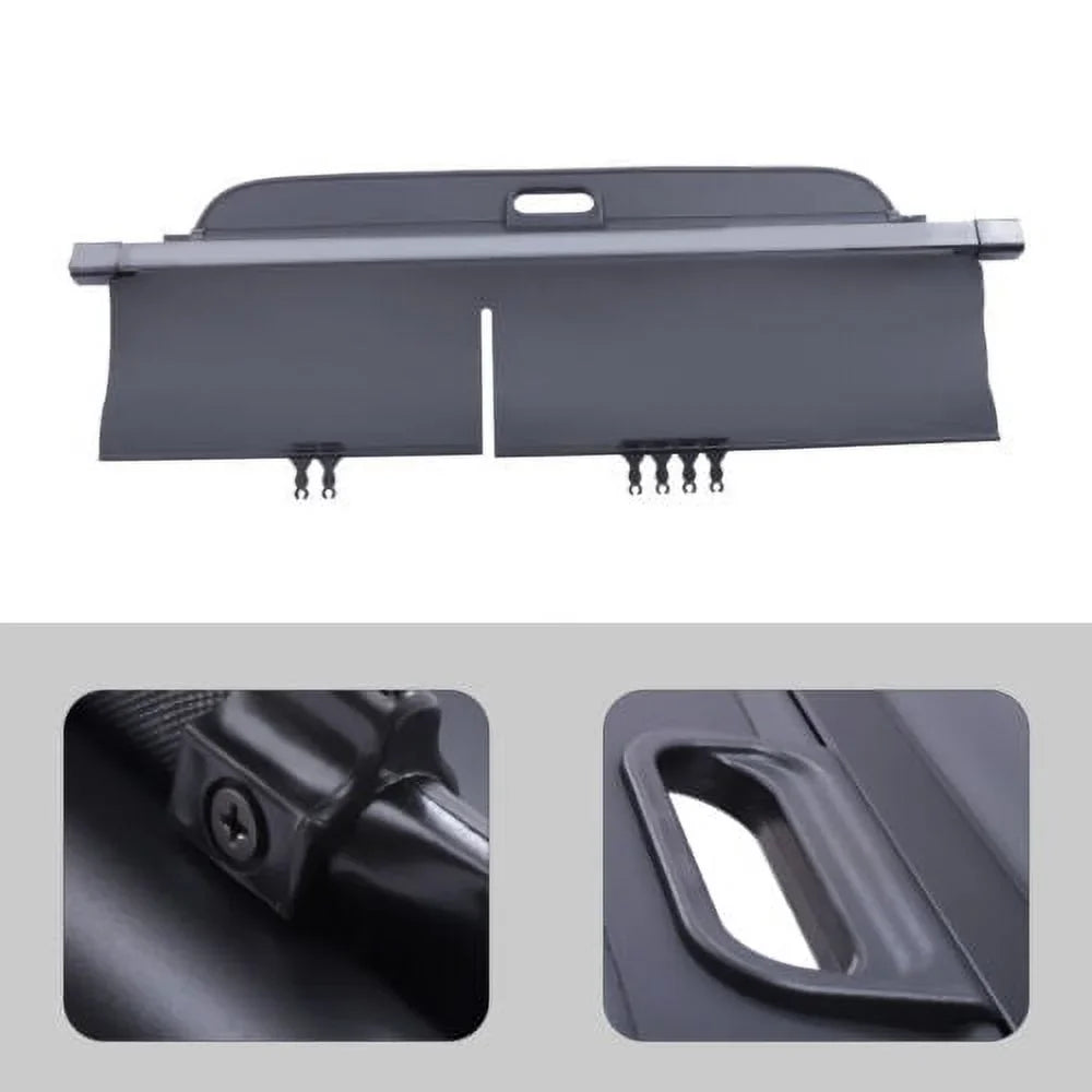 Retractable Cargo wrap For 2019-2021 Jeep Cherokee Trunk Tonneau Security Shade