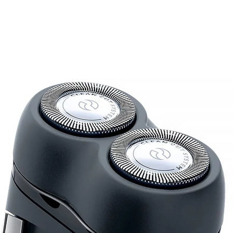 Norelco PQ208 Mens Rotary Travel Shaver Battery Shaver for Clean Face