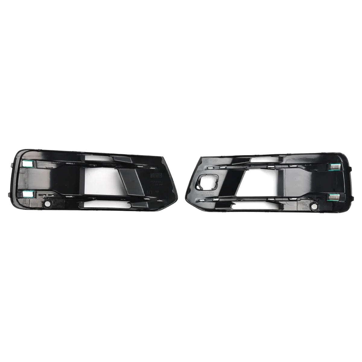 Front Bumper protector Fog Light Grille Bezel Insert Grill Fit for Audi Q7 2016-2019