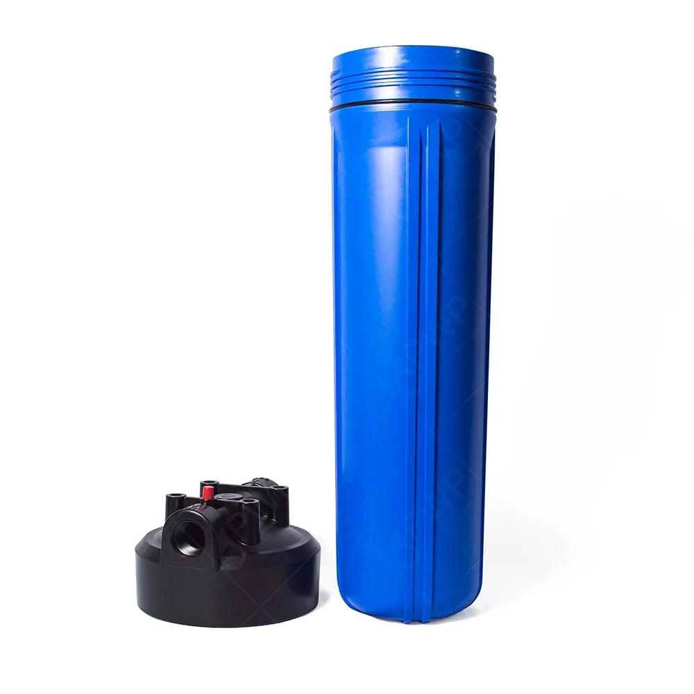 liquid Filter Housing 1" Inlet 20x4.5" With Pressure Release