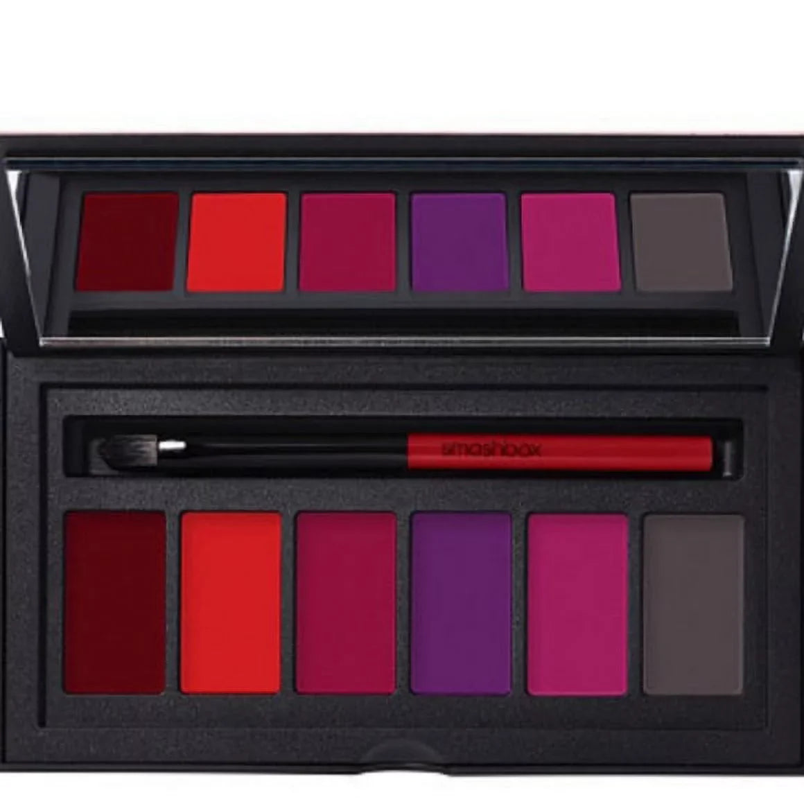 Smashbox Be Lengendary PUCKER UP Lipstick Palette:  Include: Screen Queen Matte, Bing Matte, Jam On It Matte, Violet Riot Matte, Publicist Matte, Punked Matte  .14oz