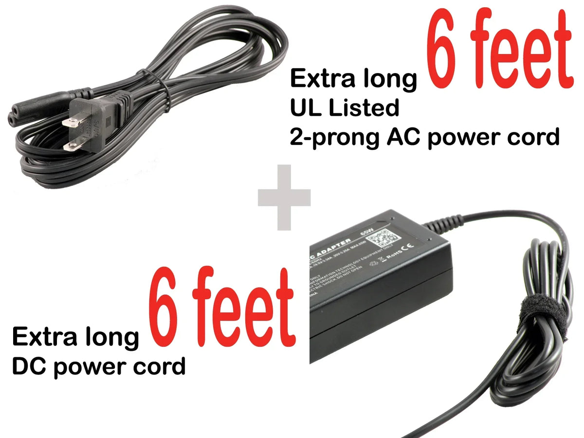 iTEKIRO 90W AC Adapter for  Yoga 720 15" 720-15IKB 80X7, 80X7001TUS, 80X7001VUS, 80X7001WUS, 80X7003VUS;  ThinkPad E470, E475, E570, E575, L570, T470s, T460P, T470s, T470p, T570: Yoga 370