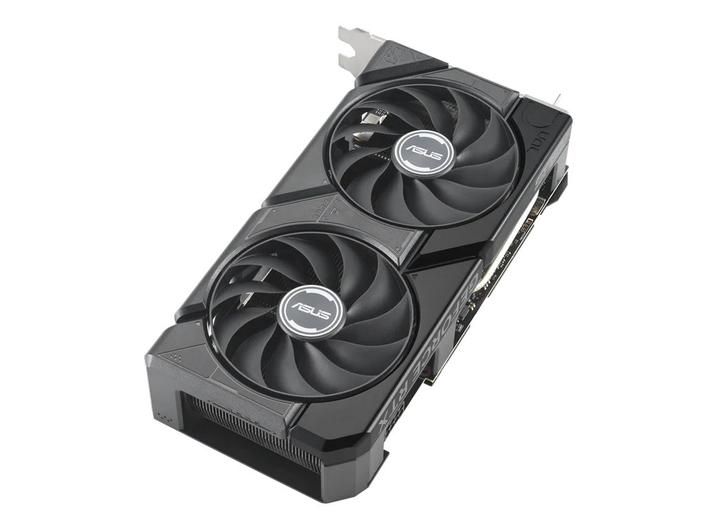 Dual GeForce RTX? 4060 Ti EVO OC Edition 8GB GDDR6 (PCIe 4.0, 8GB GDDR6, DLSS 3, HDMI 2.1a, DisplayPort 1.4a, Axial-tech fan design, 0dB technology, Protective Backplate, Auto-Extreme Technology)