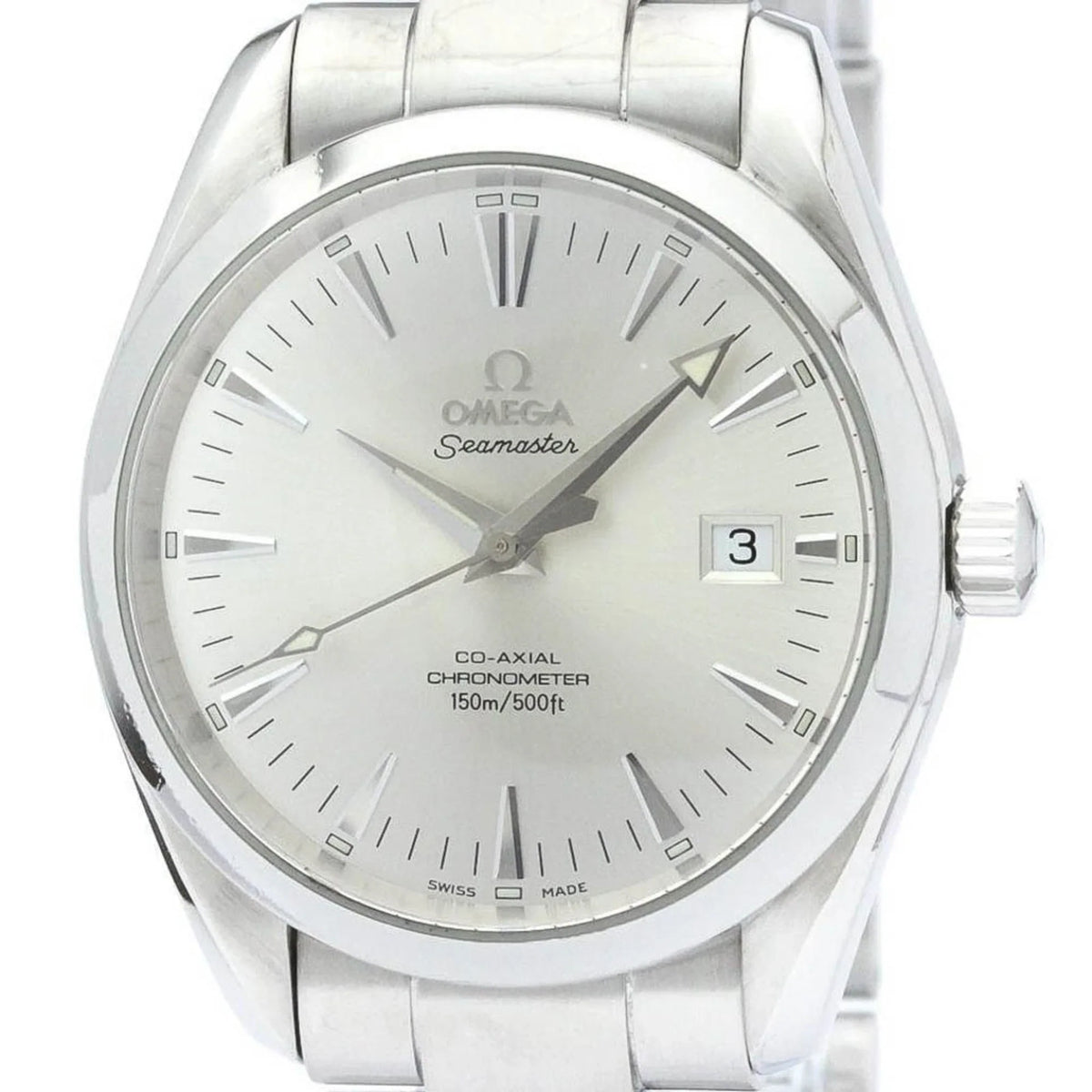 Pre-Owned Polished OMEGA Seamaster Aqua Terra Co-Axial Automatic Watch 2503.30 BF560296 (Good)