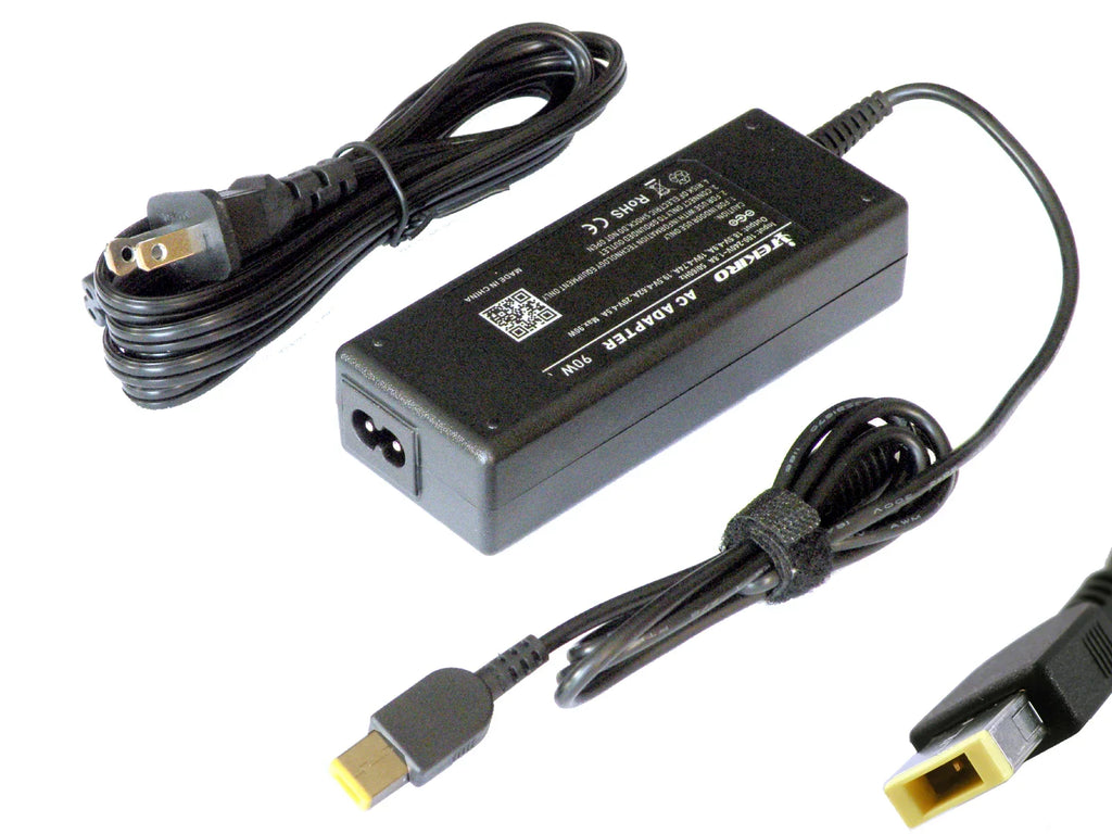 iTEKIRO 90W AC Adapter for  Yoga 720 15" 720-15IKB 80X7, 80X7001TUS, 80X7001VUS, 80X7001WUS, 80X7003VUS;  ThinkPad E470, E475, E570, E575, L570, T470s, T460P, T470s, T470p, T570: Yoga 370