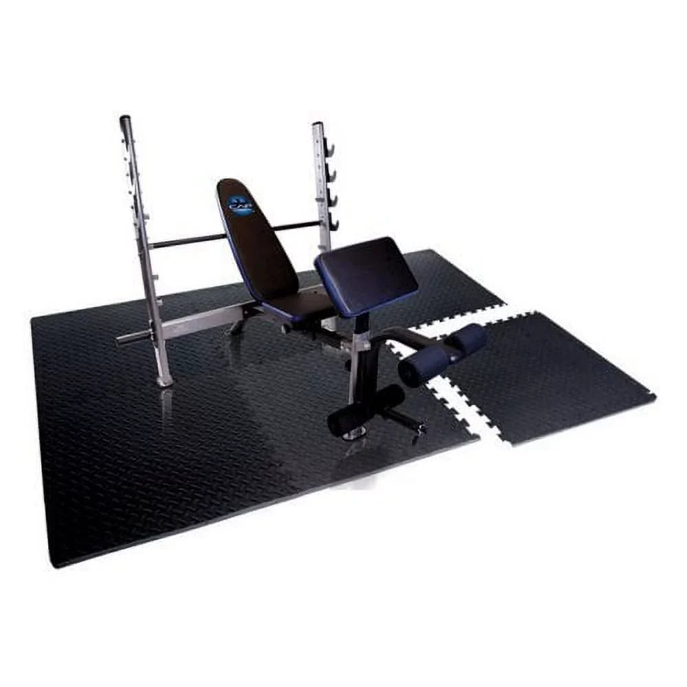 CAP Barbell Antimicrobial Treated Puzzle Mat, 24 sq ft