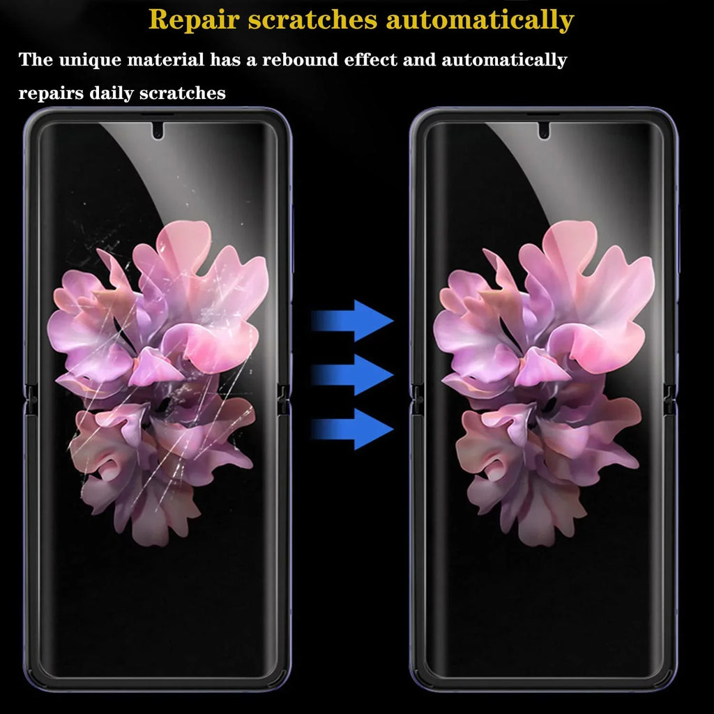 [3 Pack]Screen Protectors suitable with  Galaxy Z Flip 4 5G 2022, 3 Pack Inside Screen Self-Healing TPU Film
