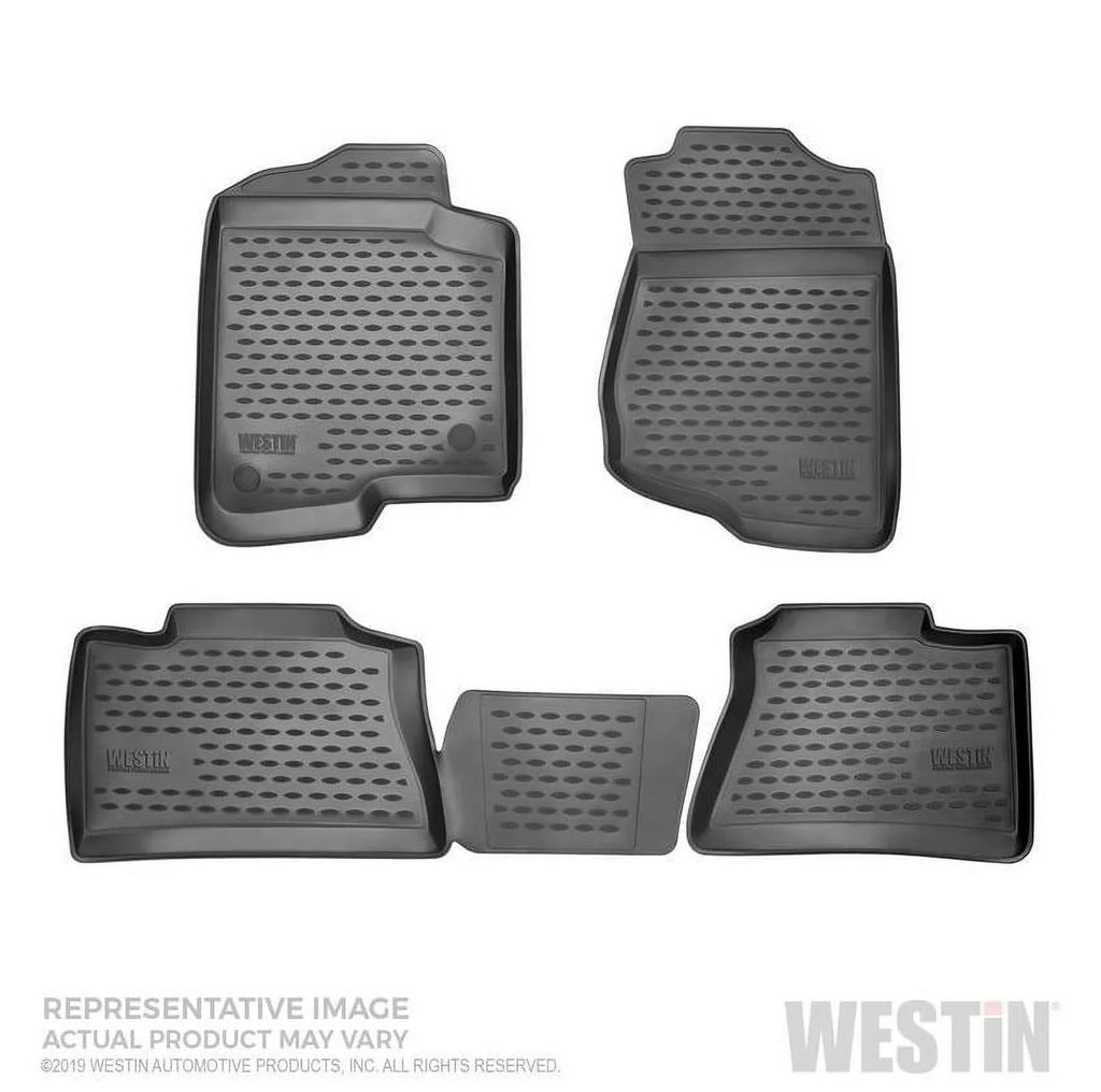 Profile Floor Liners Front & 2Nd Ro Fits select: 2017-2021 CHRYSLER PACIFICA