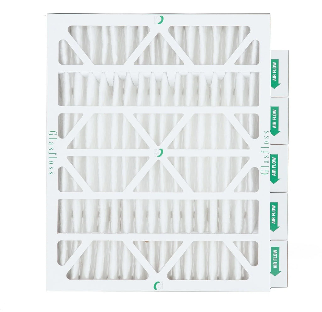 6 PACK (Actual Depth: 3-3/4"). 16x20x4 MERV 13 (MPR 2200) AC Furnace 4" Inch Air Filters by Glasfloss Industries