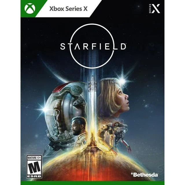 2023 Newest Xbox Series X Gaming Console System 1TB SSD Black X Version with Disc Drive W/ Starfield Full Game | Silicone Controller protector Skin