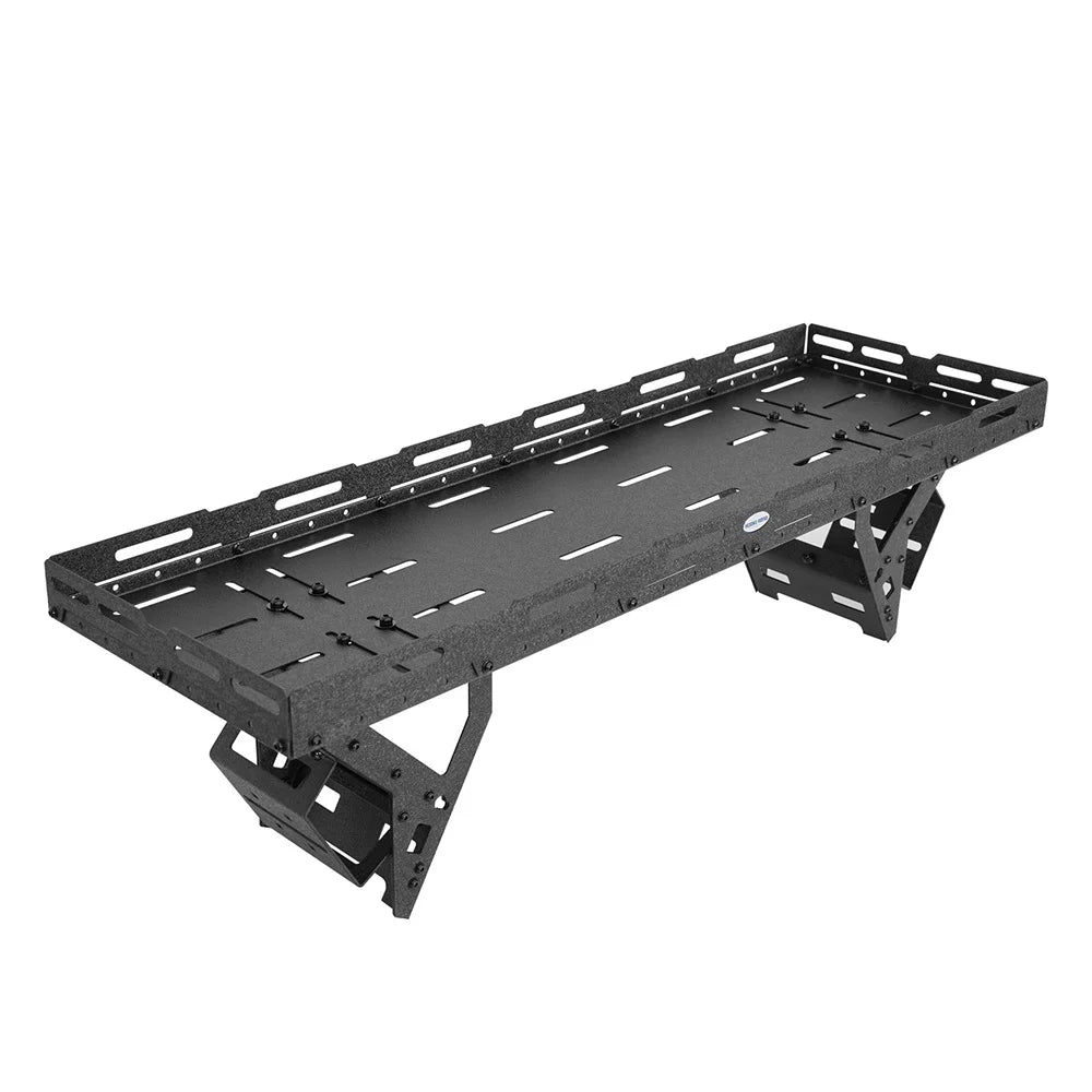 Hooke Road Spare Tire Utility Basket Fit 1976-2024 Jeep Wrangler TJ YJ JK JL  Bronco RV