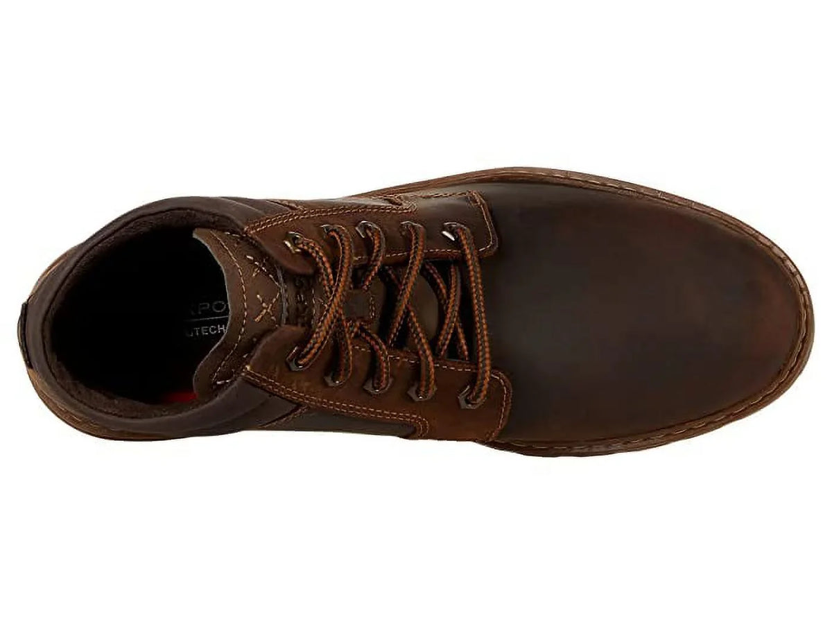 Rockport Men's climate Or Not Plain Toe Waterproof Boot New Tan Leather/Suede - CI6148
