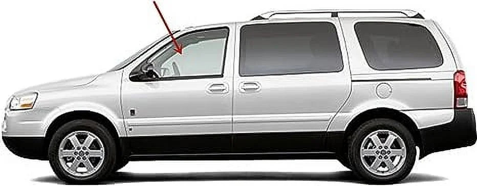 Driver Left Side Front Door Window Door Glass matching with Buick Terraza/Saturn Relay Mini Van 2005-2007 Models