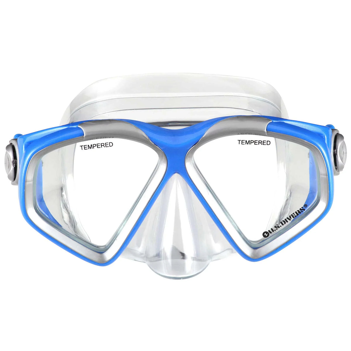 Divers Cozumel Snorkel Combo, Blue. U.S