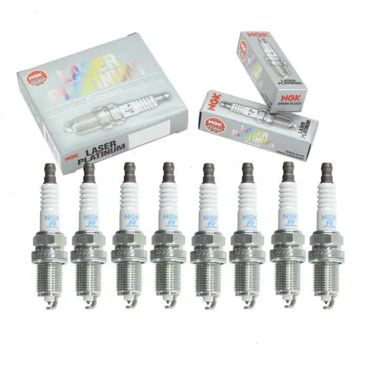 8 pc NGK Laser Platinum Spark Plugs appropriate with  Sequoia 4.7L V8 2005-2009