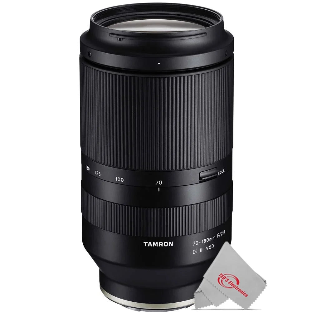 Alpha a7C Full-Frame Mirrorless Camera Black with Tamron 70-180mm Di III VXD Lens Accessory Kit