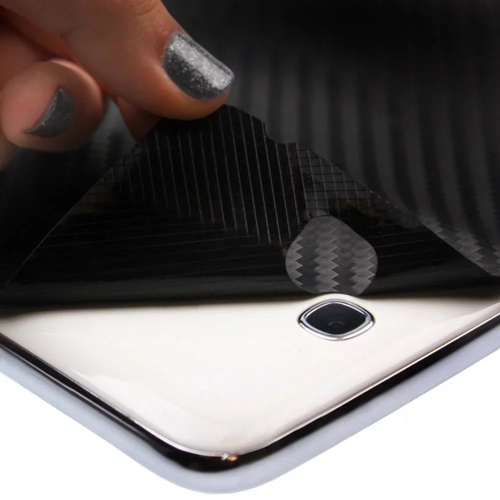 Skinomi Carbon Fiber Film Skin + Screen Protector wrap for Xperia Play