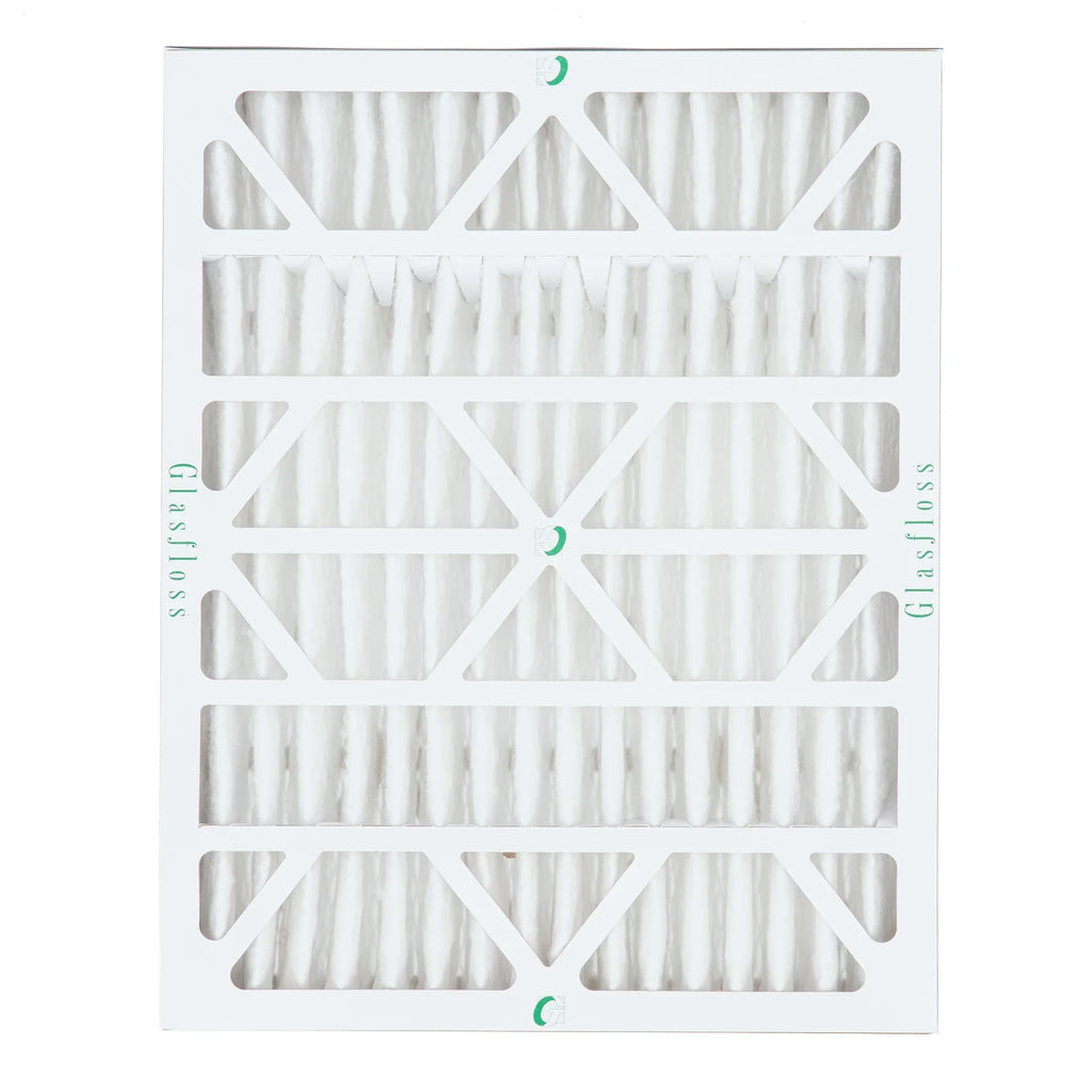 Exact Size: 19-3/8 x 23-3/8 x 3-3/4. Box of 4. Glasfloss ZL 20x24x4 MERV 10 Pleated AC Furnace Air Filters