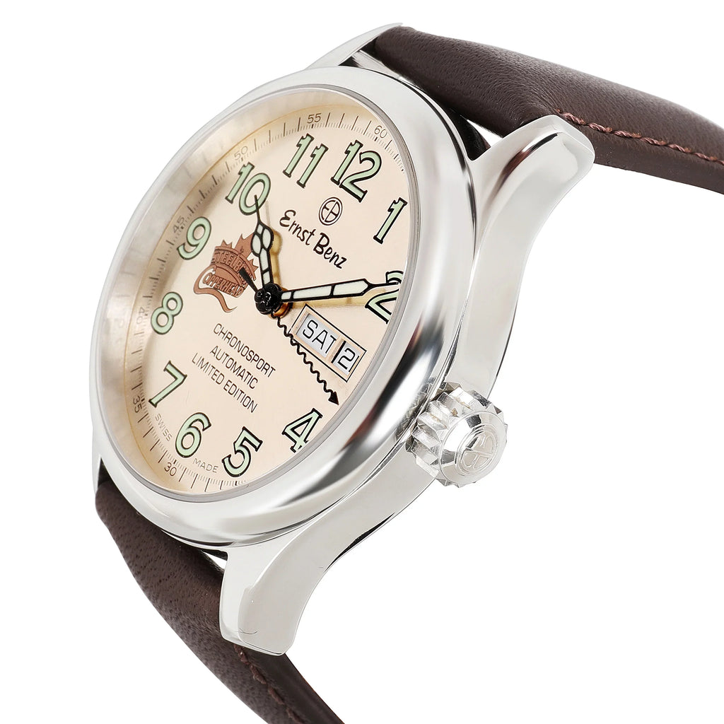Ernst Benz Chronosport Cooperhead 20213 Men's Watch in  Stainless Steel Pre-Owned