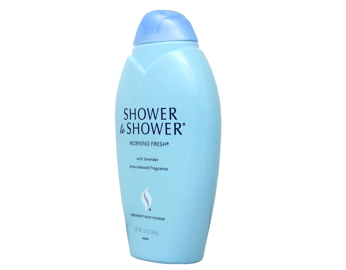 SHOWER TO SHOWER Body Powder Morning Fresh 13 oz (Pack of 6)