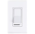 Cloudy Bay in Wall Dimmer Switch for LED Light/CFL/Incandescent,3-Way Single Pole Dimmable Slide,600 Watt max,shield Plate Included