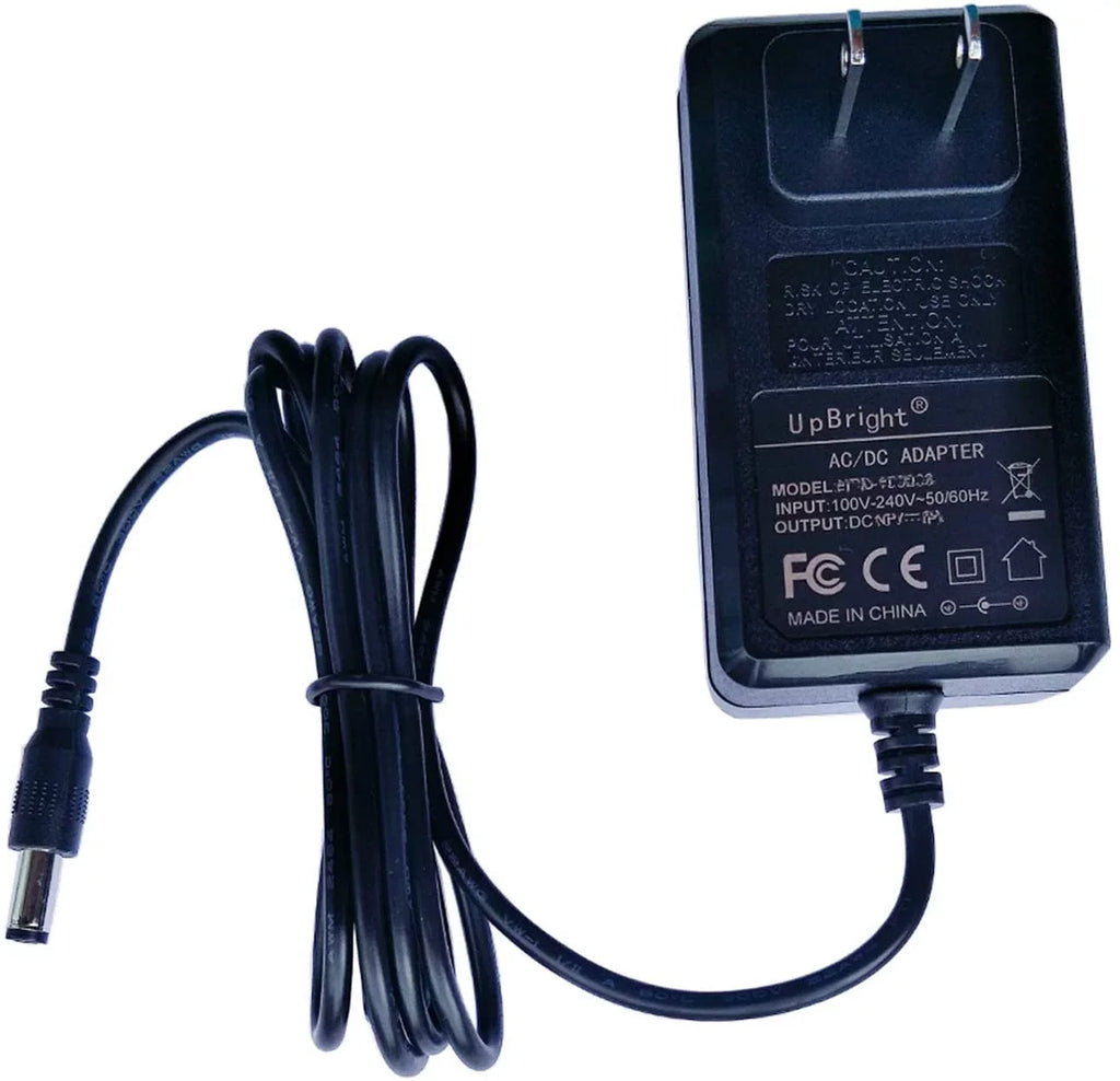 UpBright 15V AC/DC Adapter suitable with Fosi Audio A5 Soundbar 60W Speakers for Computer Desktop TV Projector 18 Inch Sound Bar with 4 EQ Modes HDMI ARC DC15V Power Supply Cord Battery Charger PSU