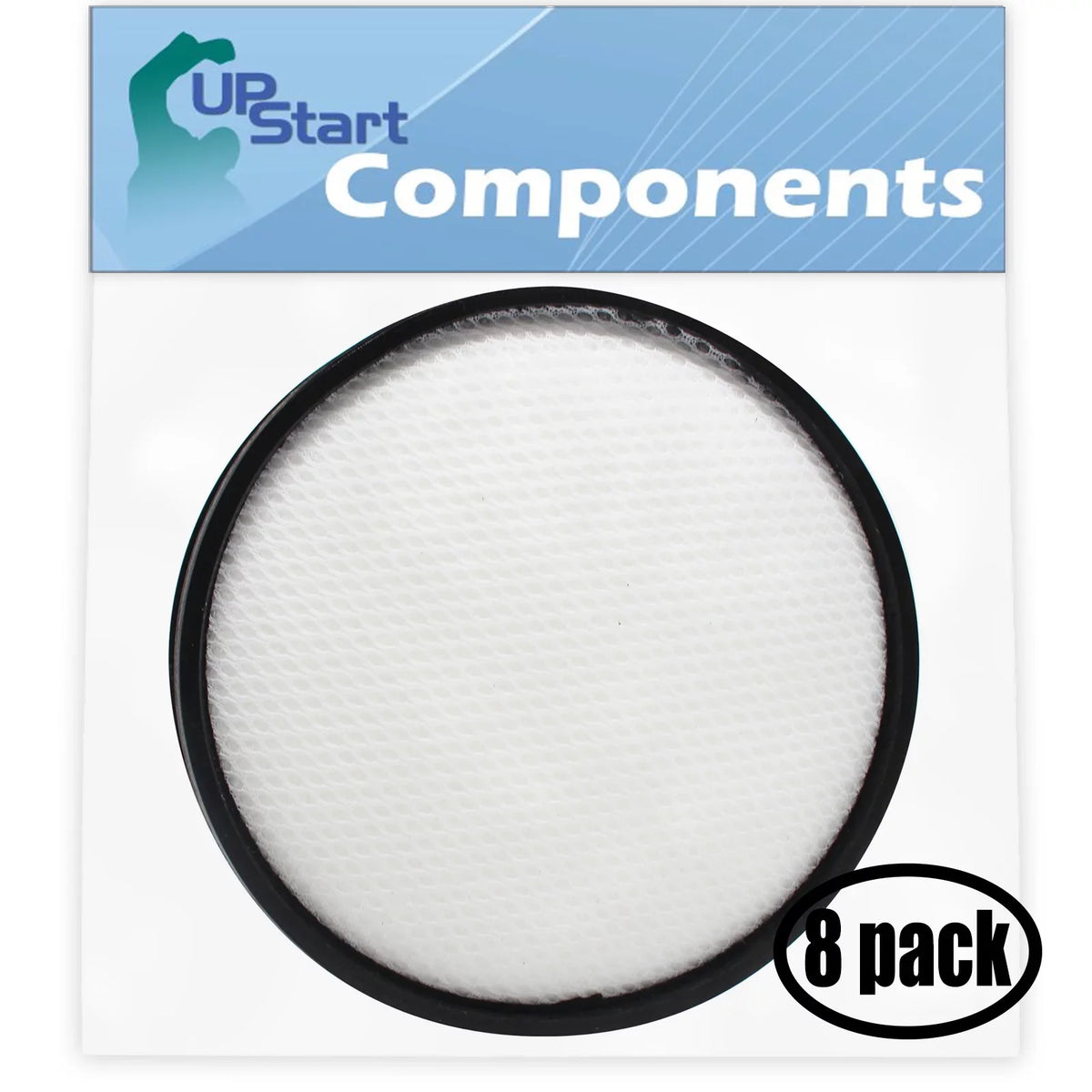 8-Pack Replacement for Hoover Air Steerable Bagless Upright UH72400 Vacuum Primary Filter - matching with Hoover Windtunnel 303903001 Primary Filter
