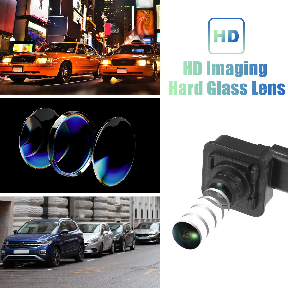 Unique Bargains 1 Set Car Rear View Back Up Camera W/ Tool for  F-150 2015-2019 No.FL3Z19G490D/FL3Z19G490B