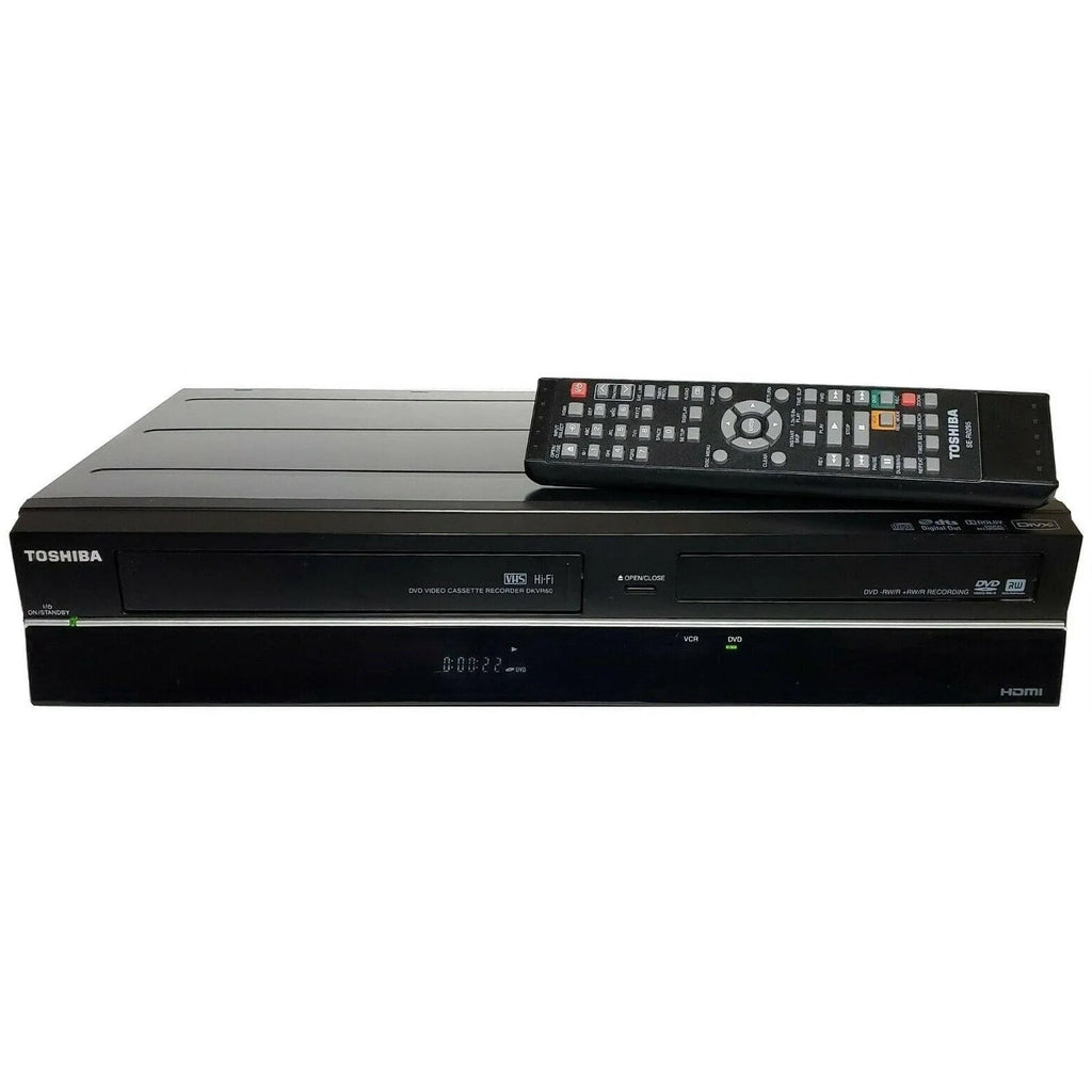 DKVR60 (NEW) DVD/VCR Recorder Combo AV, Manual, Remote Included