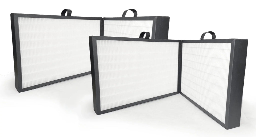 Nispira F7400 Protect 7400 SmartFilter Replacement 3-in-1 HEPA Activated Carbon Foldable | appropriate with Blueair Protect 7470i, 7410i Air Purifier | Remove Smoke, Dust, Chemical Smell | 2 Pack