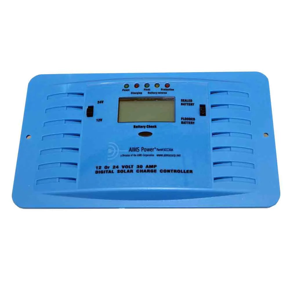 AIMS Power SCC30AFM  30 Amp PWM Solar Charge Controller