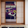 Doorway Drape Split Curtains, Lomo Style Game Controller Room Divider Privacy Door Curtains, 34" x 56"