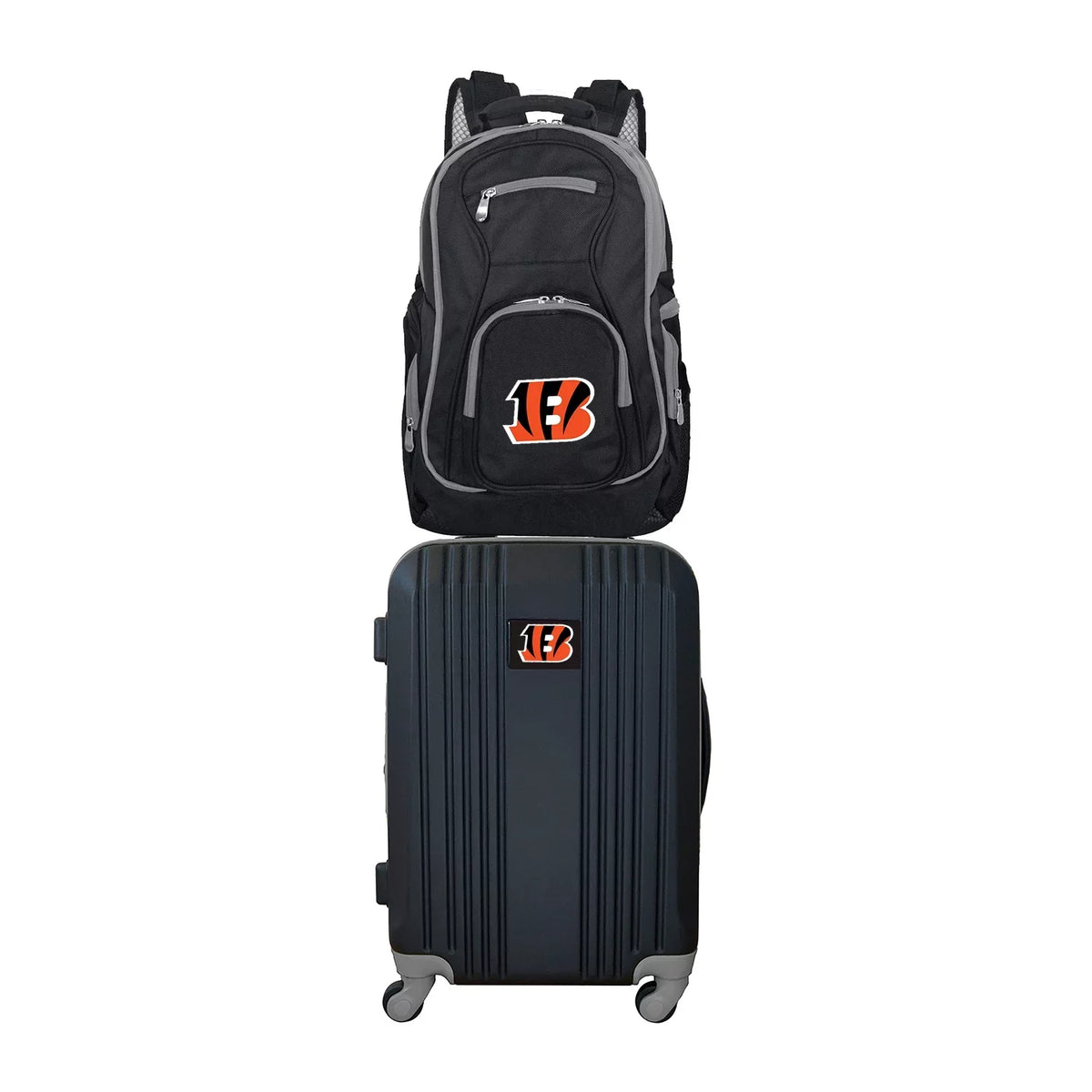 NFL Cincinnati Bengals 2-Piece Luggage and Backpack Set