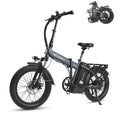 Wildeway Folding Electric Bicycle for Adults ,750w Motor，48v 32ah Removable Battery , 7 Speeds, 20×3.0 Fat Tire Snow Mountain Beach City Ebike