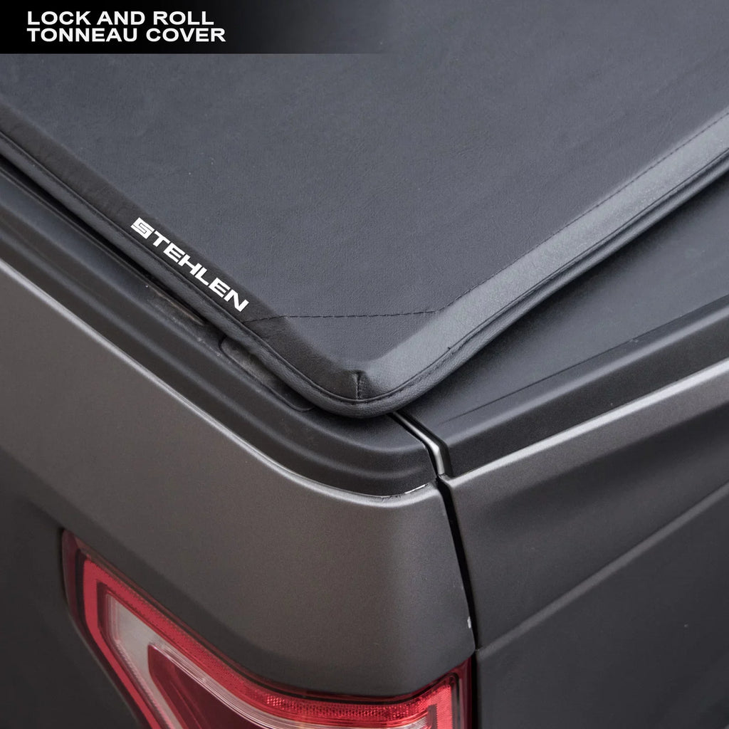 Stehlen 714937188747 Lock And Roll Up Tonneau protector - Black For 2015-2022 Chevy Colorado / GMC Canyon 6 Feet ( 72" ) Bed