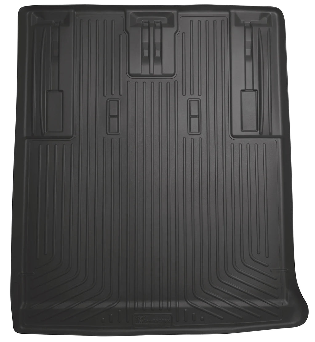Husky by RealTruck Cargo Liner matching with 07-14 Escalade ESV/Suburban 1500/Yukon XL 1500 suitable with select: 2007-2014 Chevrolet Suburban, 2007-2014 GMC Yukon XL