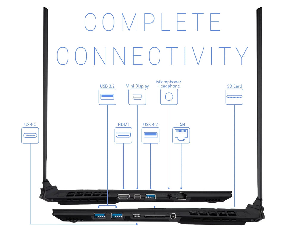 GIGABYTE AERO 15 OLED RP75 Gaming Laptop, 15.6" 4K UHD Display,  Core i7-11800H Upto 4.6GHz, 16GB RAM, 4TB NVMe SSD, NVIDIA GeForce RTX 3060, HDMI, Mini DP, Thunderbolt, Windows 10 Pro