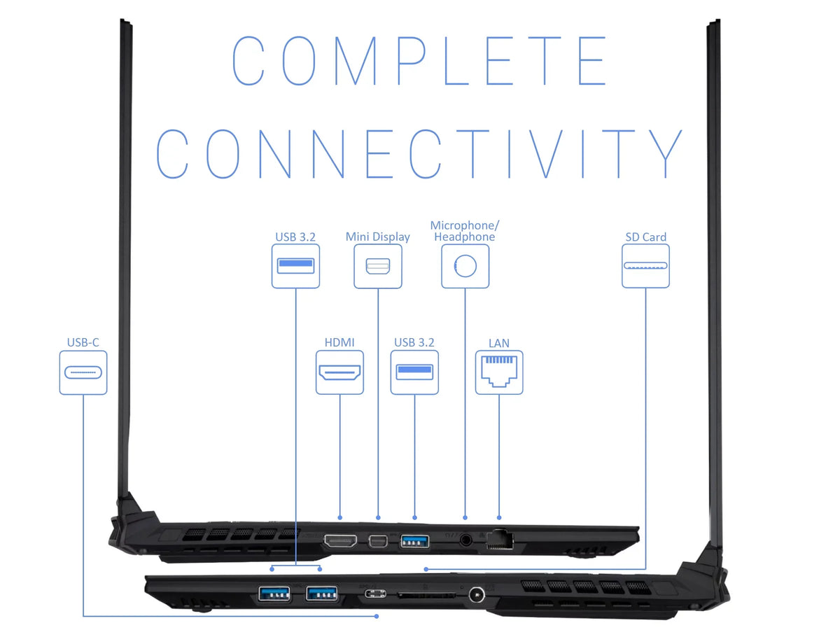 GIGABYTE AERO 15 OLED RP75 Gaming Laptop, 15.6" 4K UHD Display,  Core i7-11800H Upto 4.6GHz, 16GB RAM, 4TB NVMe SSD, NVIDIA GeForce RTX 3060, HDMI, Mini DP, Thunderbolt, Windows 10 Pro