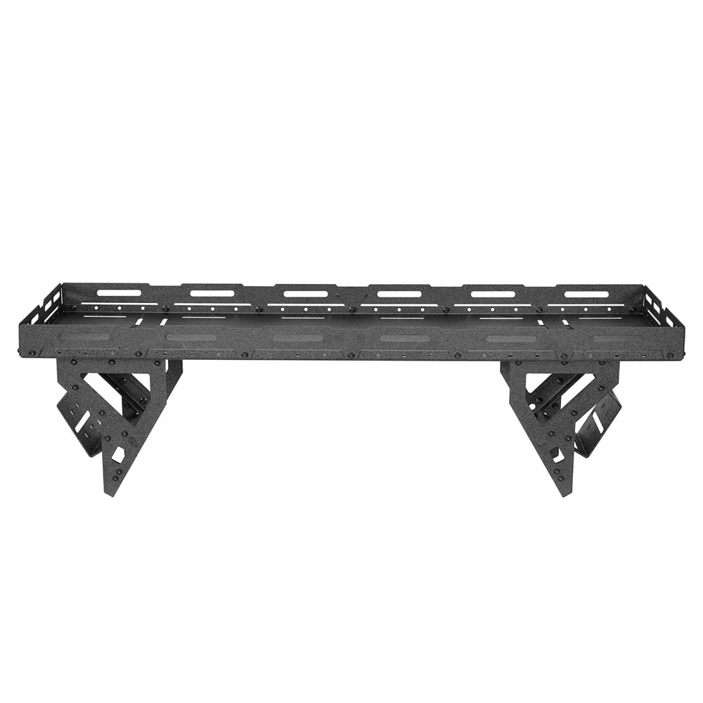 Hooke Road Spare Tire Utility Basket Fit 1976-2024 Jeep Wrangler TJ YJ JK JL  Bronco RV