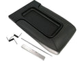 Dark Gray Console Lid Kit with Bracket - For Front Row with Split Bench Seat - matching with 2001 - 2006 Chevy Silverado 2500 HD 2002 2003 2004 2005