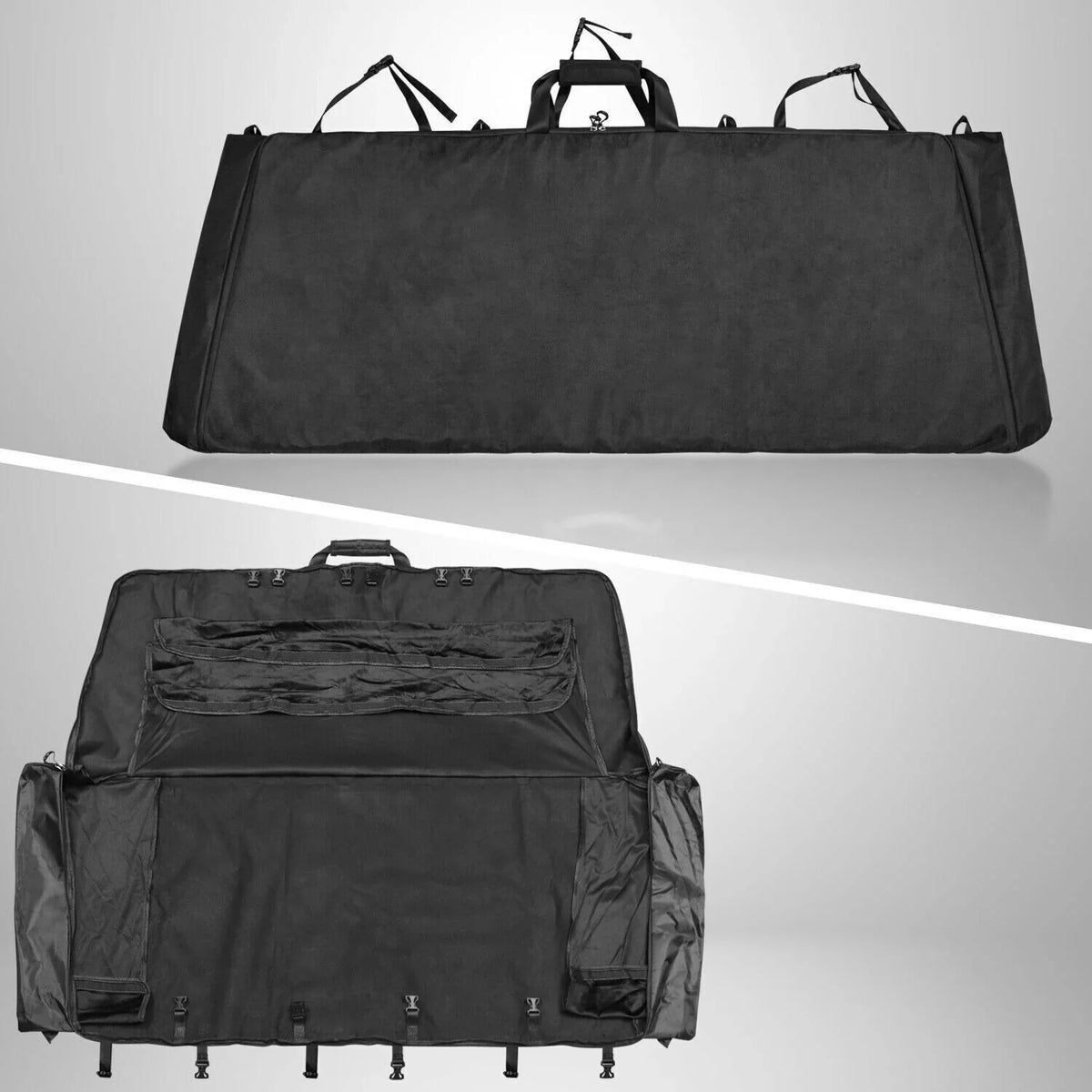 For  Bronco Accessories 4Door Soft Top Window Storage Bag Panel Organizer