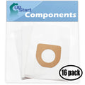 48 Replacement for Hoover Constellation Vacuum Bags - appropriate with Hoover 4010100Z, Type Z HEPA Vacuum Bags (16-Pack, 3 Bags Per Pack)