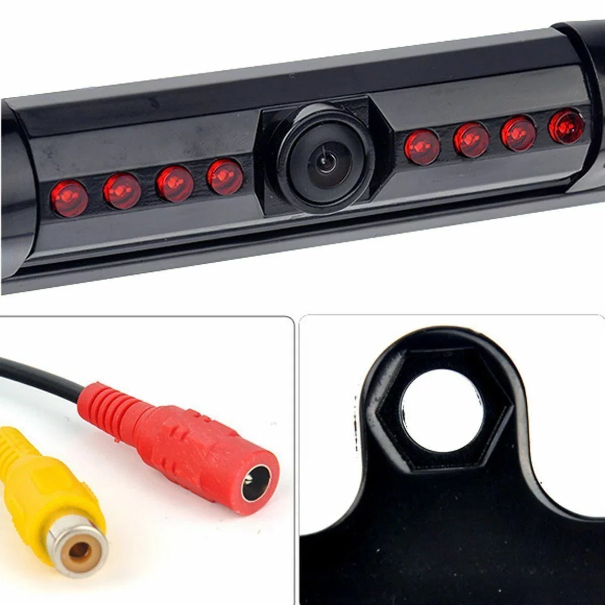 FOR KENWOOD DNX891HD DNX-891HD NIGHT VISION CCD COLOR REAR VIEW CAMERA BLACK