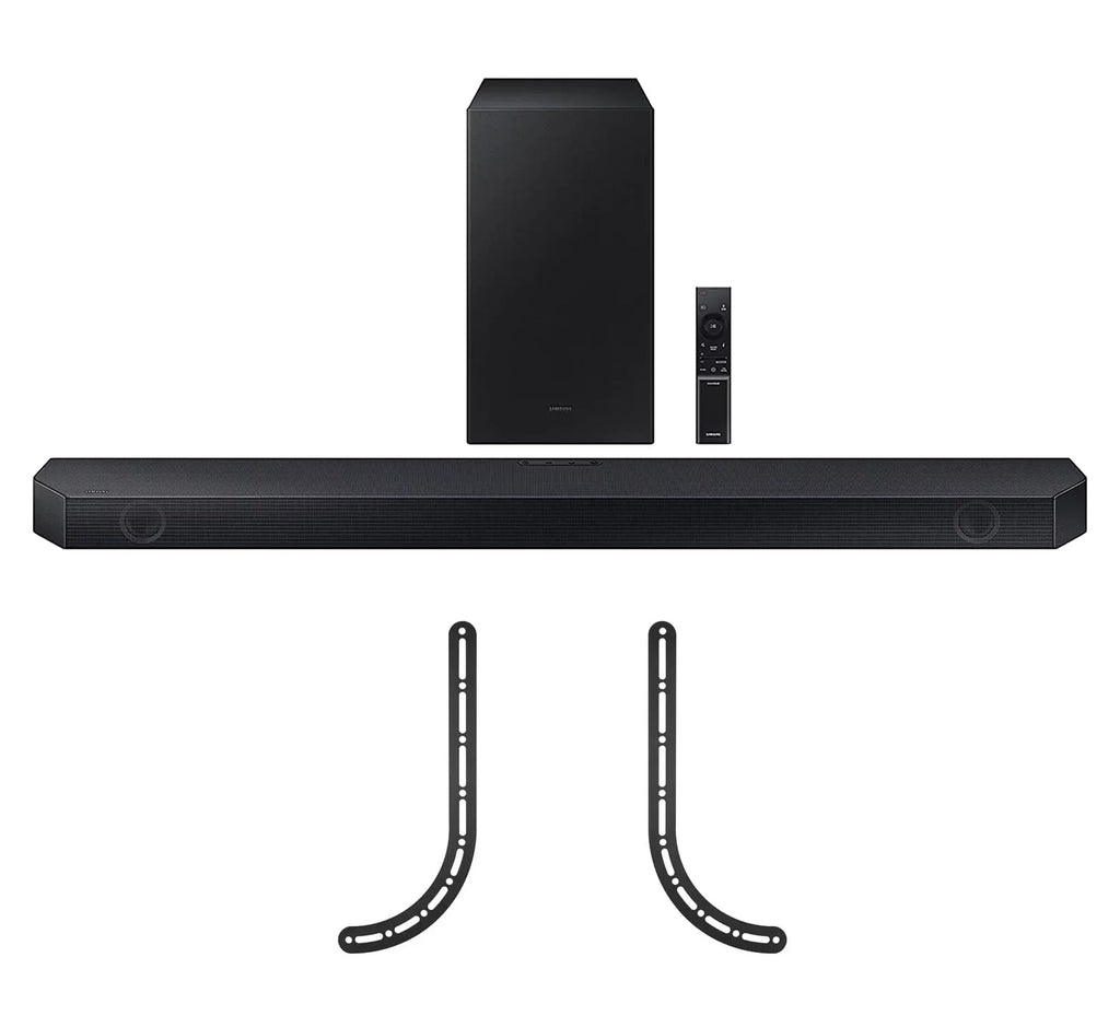 HW-Q600C 3.1.2ch Soundbar and Subwoofer with Dolby Atmos with a Walts TV SOUNDBAR-MOUNT for appropriate Soundbars Under 15lb (2023)