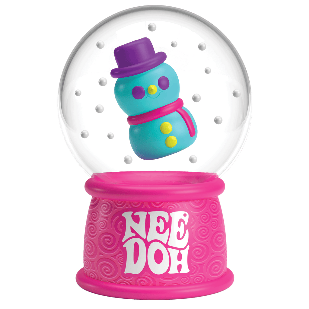 NeeDoh Squish N Flow Snow Globe | Signature Moonlit Lane